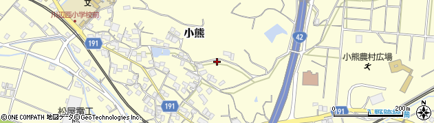 和歌山県日高郡日高川町小熊3232周辺の地図