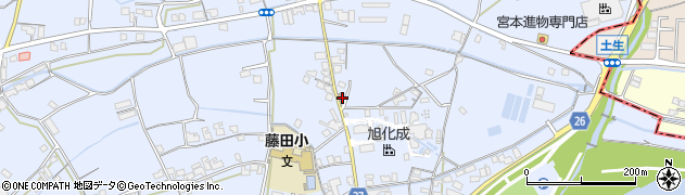 和歌山県御坊市藤田町藤井2031周辺の地図