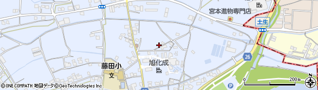 和歌山県御坊市藤田町藤井2013周辺の地図