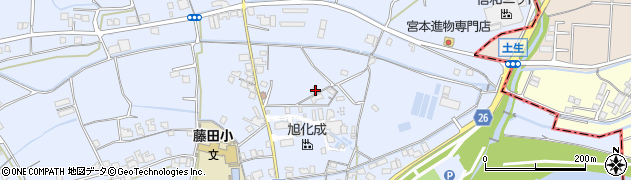 和歌山県御坊市藤田町藤井2011周辺の地図