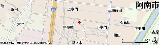 徳島県阿南市才見町浜戸2周辺の地図