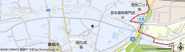 和歌山県御坊市藤田町藤井1999周辺の地図