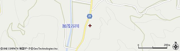 徳島県阿南市加茂町（吉元）周辺の地図