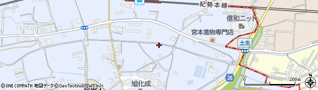 和歌山県御坊市藤田町藤井1997-1周辺の地図