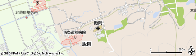 飯岡保育園　子育て支援センター周辺の地図