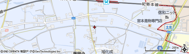 和歌山県御坊市藤田町藤井2024周辺の地図
