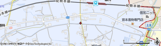 和歌山県御坊市藤田町藤井1902周辺の地図