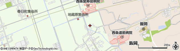 愛媛県西条市福武甲152周辺の地図