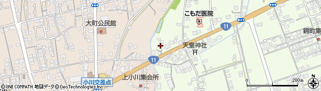 愛媛県西条市福武甲1170周辺の地図