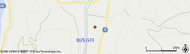 徳島県阿南市加茂町奥田周辺の地図