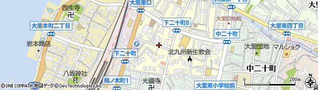 福永鉄工所周辺の地図