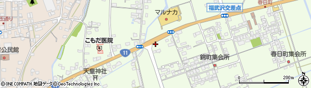 愛媛県西条市福武甲822周辺の地図