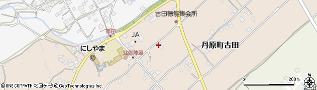 愛媛県西条市丹原町古田543周辺の地図