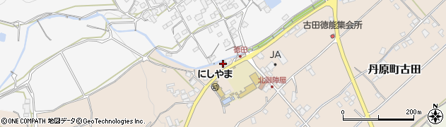 愛媛県西条市丹原町古田559周辺の地図