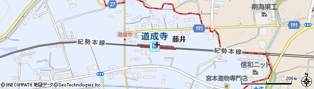 和歌山県御坊市周辺の地図