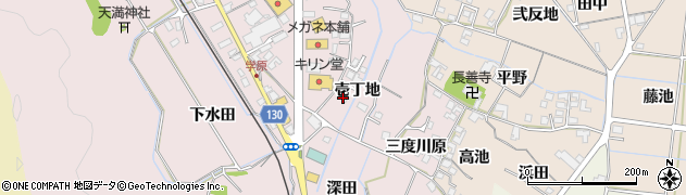 徳島県阿南市学原町壱丁地周辺の地図