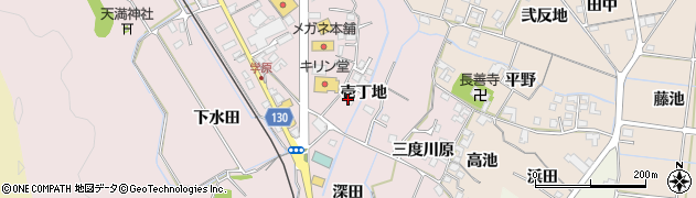 徳島県阿南市学原町（壱丁地）周辺の地図