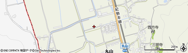 和歌山県御坊市湯川町丸山76周辺の地図