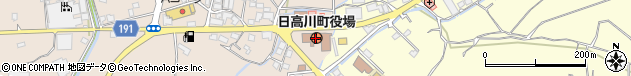 和歌山県日高郡日高川町周辺の地図
