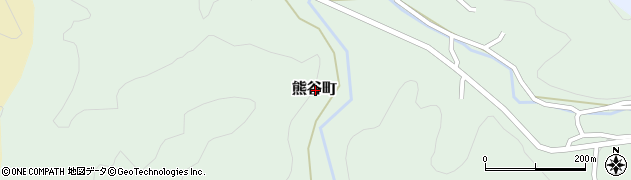 徳島県阿南市熊谷町周辺の地図