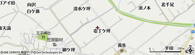 徳島県阿南市長生町壱丁ケ坪周辺の地図