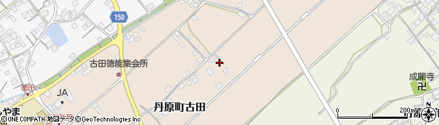 愛媛県西条市丹原町古田476周辺の地図
