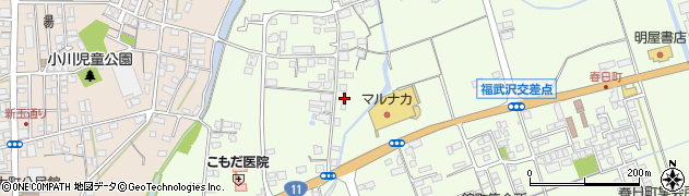 愛媛県西条市福武甲987周辺の地図