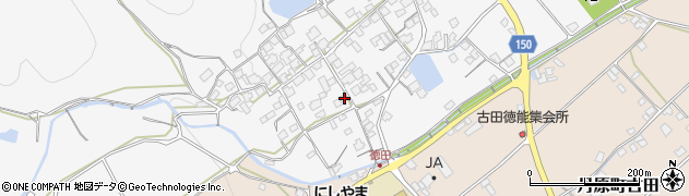 愛媛県西条市丹原町徳能475周辺の地図