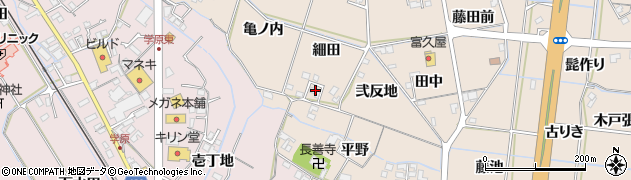 徳島県阿南市才見町（細田）周辺の地図