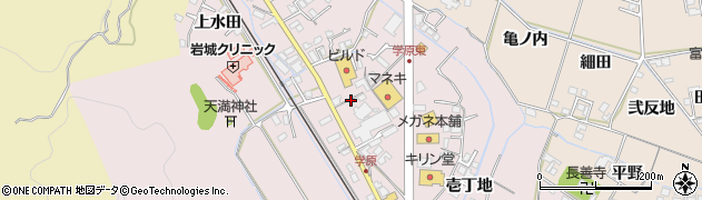 徳島県阿南市学原町（居内）周辺の地図