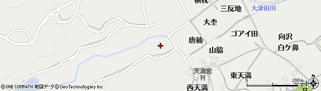 徳島県阿南市長生町（丸山）周辺の地図