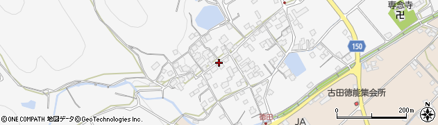 愛媛県西条市丹原町徳能519周辺の地図