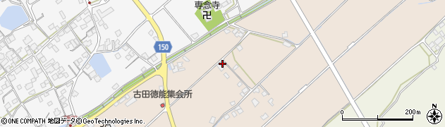 愛媛県西条市丹原町古田530周辺の地図