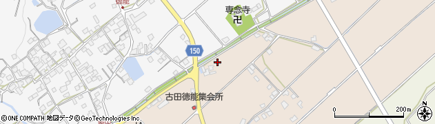 愛媛県西条市丹原町古田577周辺の地図