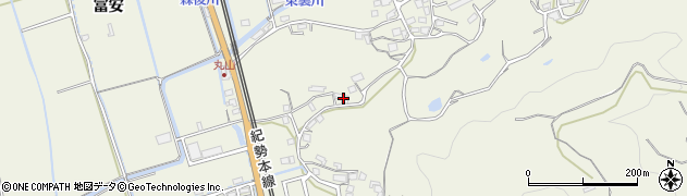 和歌山県御坊市湯川町丸山772周辺の地図