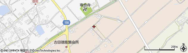 愛媛県西条市丹原町古田528周辺の地図