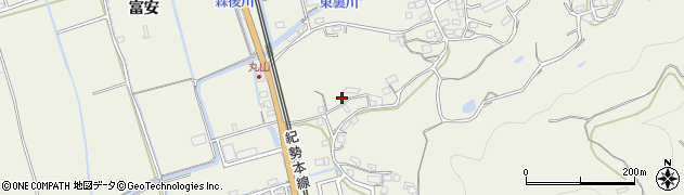 和歌山県御坊市湯川町丸山788周辺の地図