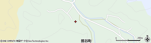 徳島県阿南市熊谷町正境周辺の地図