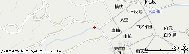 徳島県阿南市長生町溝首周辺の地図