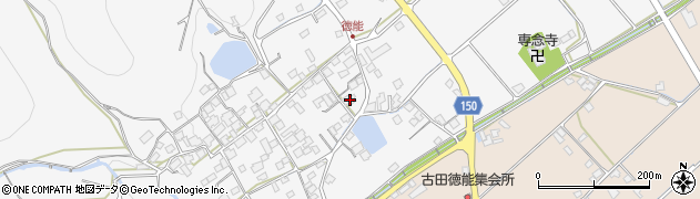 愛媛県西条市丹原町徳能273周辺の地図