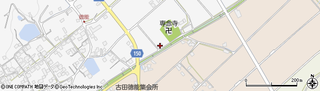 愛媛県西条市丹原町徳能391周辺の地図