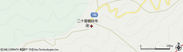徳島県勝浦郡勝浦町生名鷲ケ尾14周辺の地図