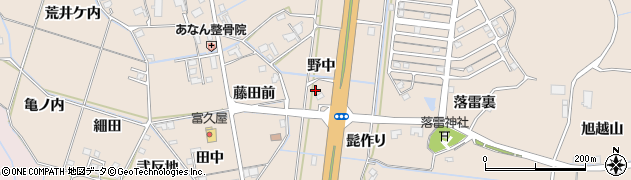 徳島県阿南市才見町鴨田2周辺の地図