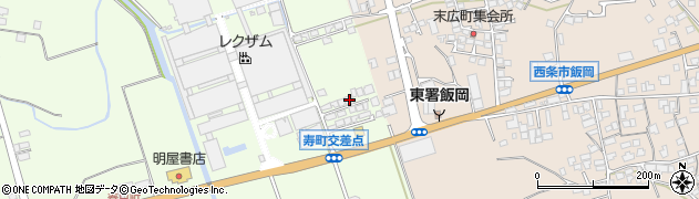 愛媛県西条市福武甲255周辺の地図