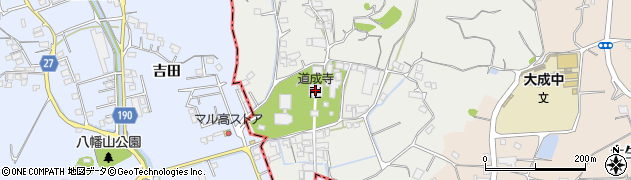 道成寺周辺の地図