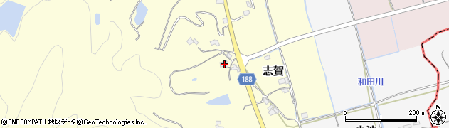 和歌山県日高郡日高町志賀836周辺の地図