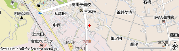 徳島県阿南市才見町三本松62-2周辺の地図