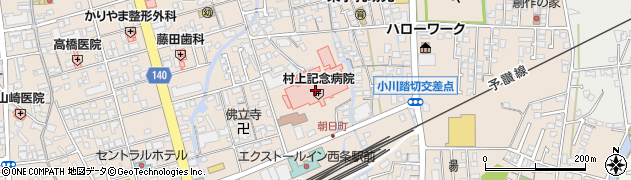 ヤマザキＹショップ村上記念病院店周辺の地図