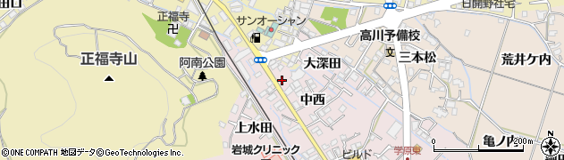 富岡物産株式会社　本社周辺の地図