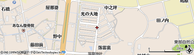 徳島県阿南市才見町（光の大地）周辺の地図